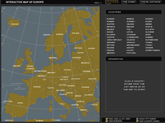 European Interactive Map